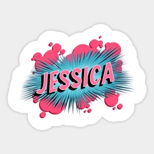 Jessica, Friendship, Classmate, Funny, Gift, Odd Sticker